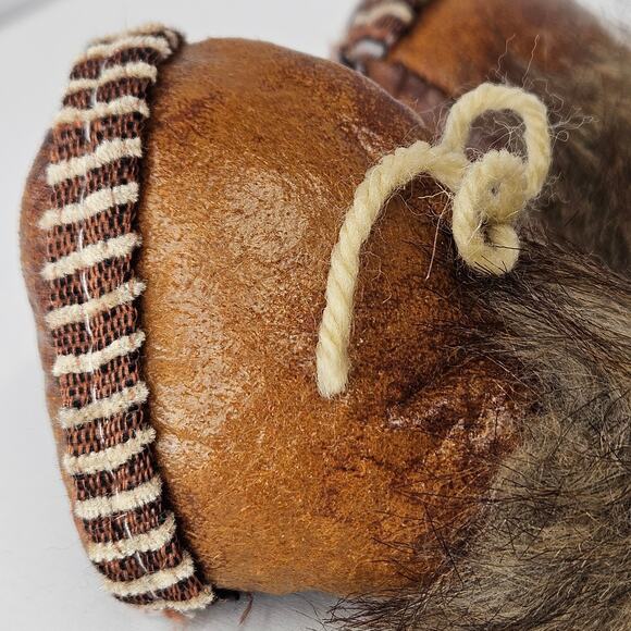 NWT Transpac Rustic Hunting‎ Camo Santa Plush Shelf Sitter Christmas Decor - Picture 12 of 13